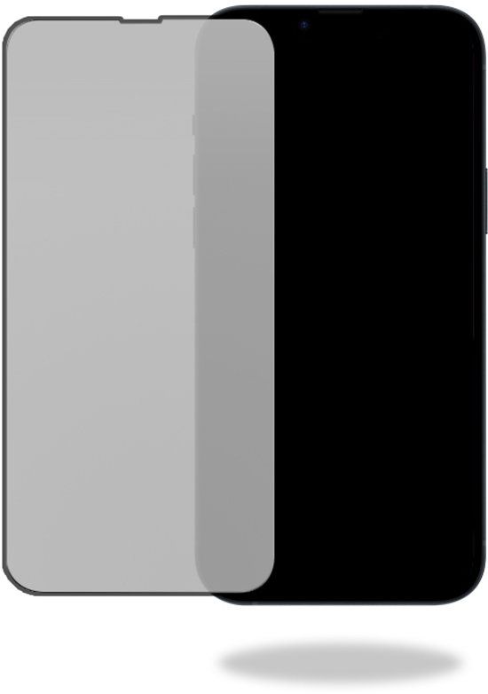 Mobilize Screenprotector Apple iPhone 15 Pro Max Glazen | Privacy - Case Friendly - Zwart