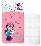 4KidsOnly Minnie Mouse Peuterdekbedovertrek Fluister - 100 x 135 cm - Katoen