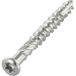 Vis Terrasse Tekor Tête Fraisée Cranté Torx T25 5x60 Pointe Antifendage Type 17 Inox A2 - 10 Pièces