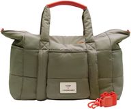 Unio Hamburg x Les Visionnaires Puffy Travel Bag Unio Deep Forest kaki