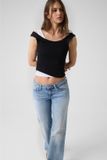 Guess Zwart hemdje met logo