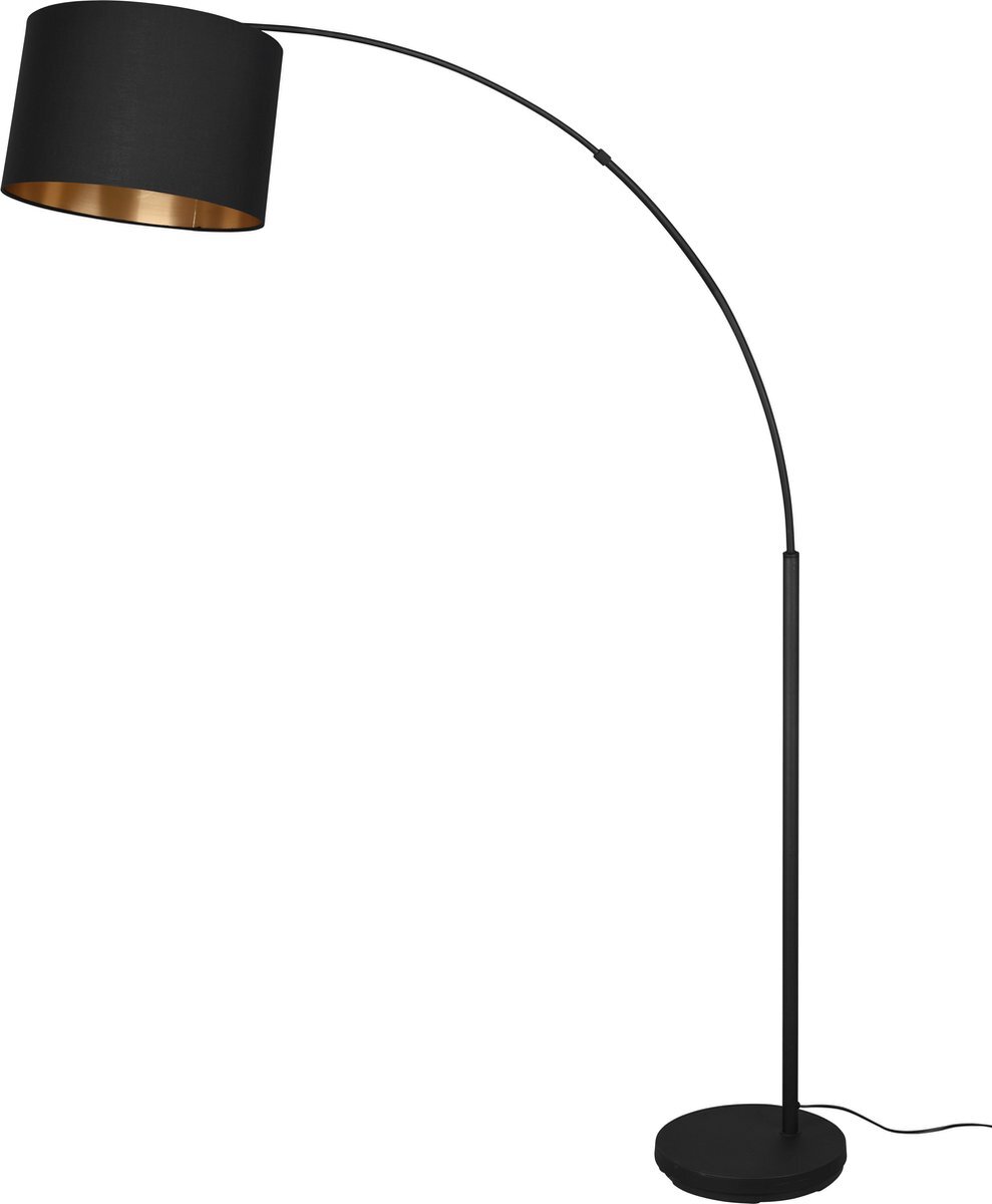 Reality Bolivia Vloerlamp 1x E27 10W Zwart