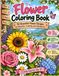 Flower Coloring Book: 50 Beautiful Flower Designs for Relaxation, Creativity and Coloring Fun