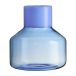 Design Letters Vase medium Ø13 cm Generous bleu-bleu laiteux