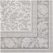 Papstar 50 Servetten ROYAL Collection 1/4 vouw 40 cm x 40 cm grijs Ornaments