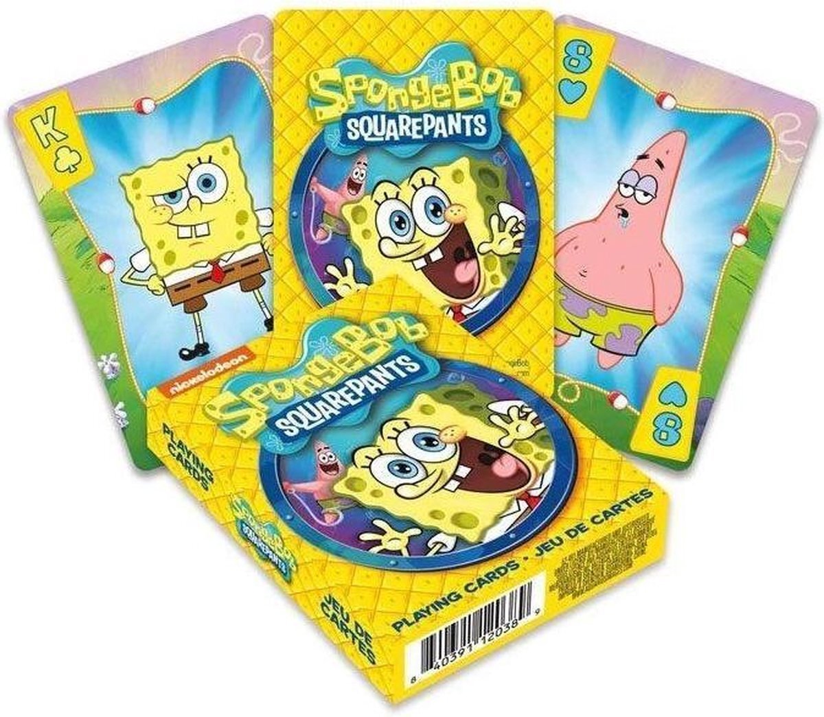 Aquarius SpongeBob Squarepants - Cartoon Playing Cards