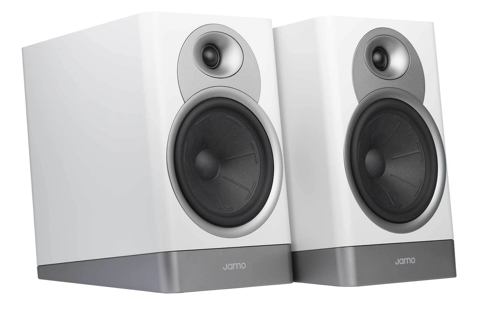 Jamo S7-17B Bookshelf Speakers - 2-Way - 150W - Grey - 2 Pieces