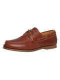 Timberland Homme Chaussure Bateau En Cuir Cedar Bay Essential, Medium Brown Full Grain