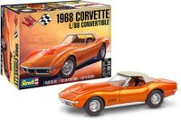Revell Modelbouwpakket Auto - 14572 Chevrolet Corvette C3 1968 - L/88 Convertible Roadster - 2-in-1 - Amerikaanse Auto Plastic - 1:25 - Modelbouw