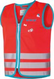Crazy Monster Jacket Red S - Kids' Safety Vest - EN 1150 Certified