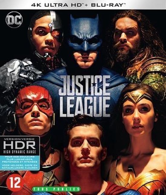 VSN / KOLMIO MEDIA Justice League 4K Blu-ray blu-ray (4K)