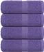 vidaXL Washandjes FROGN 4 stuks 30x30 cm 360 g/m² Paars