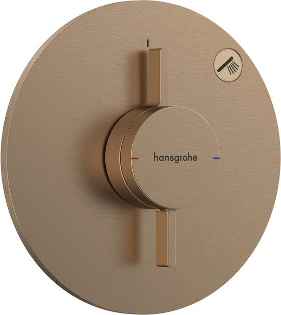 Hansgrohe DuoTurn S - Inbouw douchekraan, geborsteld brons 75618140