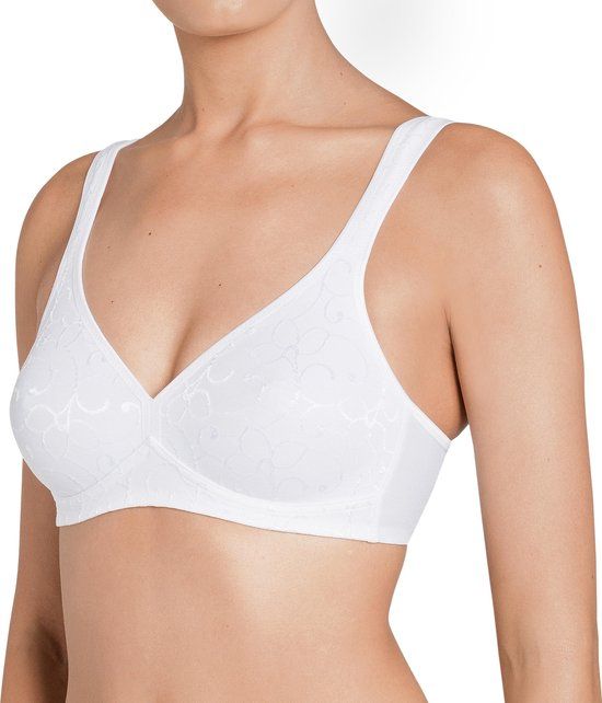 Triumph Elegant Cotton N Beugel BH - Wit - D75