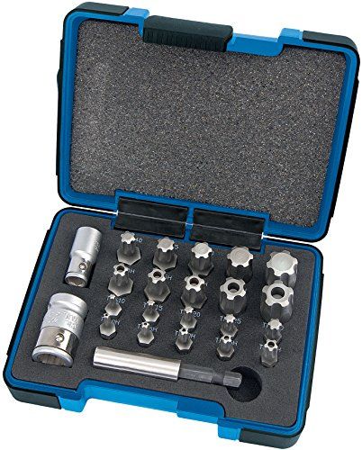 Draper TXP23/KIT TX-Star Plus Bit Set - 1/4/3/8 inch Vierkante Drive