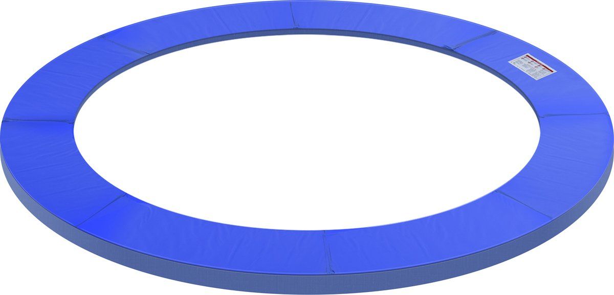 Merkloos Trampoline Randafdekking - 305 cm - Blauw