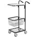 Kongamek Chariot de transport mini - 1 plateau, 1 panier - 2 roues avec frein