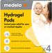 Medela Hydrogel Pads - Soulagement des mamelons douloureux ou crevasses - Produits essentiels pour l'allaitement - 4 pièces