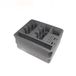 Spektrum SPM6727 Dual Alum Stand Up TX Case Foam Set: SPM6726, iX20SE, Multi