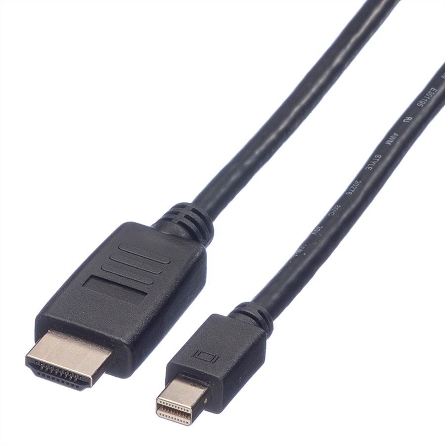 Value Mini DisplayPort Cable - Mini DP to HDTV - 2m