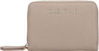 Valentino Bags Zero Re Portemonnee Dames - Ritsportemonnee - Imitatieleer - Beige