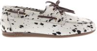 Maruti Dames Instappers & Ballerina's Eliza Hairon Dalmatier White Wit - Maat 38