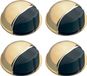 AMIG Deurstopper/deurbuffer - 4x - D50mm - zelfklevend - goud