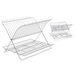 Dekoast bord standaard chroom