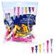 PGA TOUR 200 stuks Castle Tees, blauw en wit, 21,5 x 18,5 x 5,5 D cm