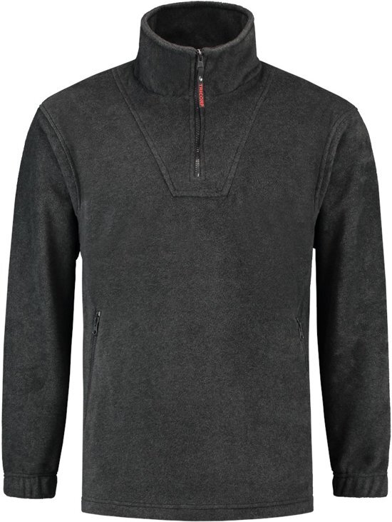 Tricorp Fleece sweater - Casual - 301001 - antracietgrijs - maat L