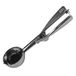 Merkloos IJsschep - metaal - RVS - 23 cm - IJsbollen tang met knijp mechanisme