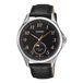 Casio Casio Collection MTP-M110L-1AVER Horloge - Leer - Zwart - Ø 41 mm