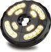 Merkloos Ledverlichting voor Parasols - 28 Leds met 3 Helderheidsmodi voor Buiten en Camping