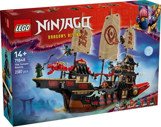 LEGO® NINJAGO® De Tempel Bounty Schip Bouwset - 71848