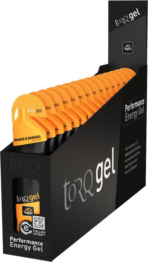 TORQ Gel - Orange & Banana (Box of 15)