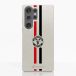 Fibriva™ Coque de Téléphone Officielle Manchester United – Rayures Verticales et Blason