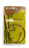 addi Bamboo Fixed Circular Knitting Needles 150cm 5.50mm