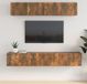 Maison Exclusive - Meuble TV 5 pièces Chêne fumé Bois d'ingénierie