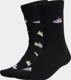 adidas Sportswear Run x Ultraboost Shoe Love Graphic Sokken 2 Paar - Unisex - Zwart - 40-42