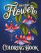 Large Print Flower Coloring Book