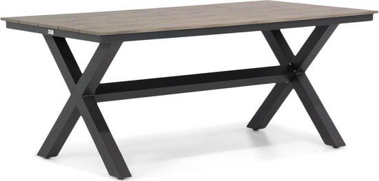 Lifestyle Forest Dining Table - 180x92 cm - Grey-Anthracite