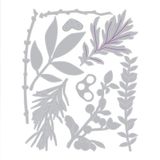 Sizzlix Thinlits Die Set - Hidden Leaves - 9 pièces