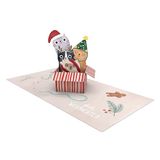 Grafische pop-up kaart | Pretty Pop Up | 3D | Kerstmis | Vrolijk kerstfeest