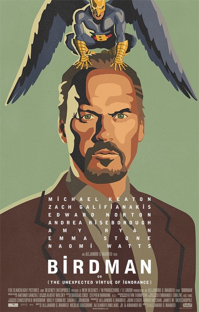 Iñárritu, Alejandro González Birdman dvd