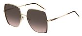 Hugo Boss Boss 1707/S Zonnebril voor dames, Goud/Bruin