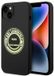 Karl Lagerfeld Silicone Serie - Telefoonhoesje - iPhone 14 Plus - Zwart