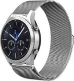 By Qubix Qubix - Milanese bandje voor Samsung Gear S3 - Zilver