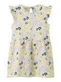 NAME IT Jurk pasteelgeel / pastellila / zwart / wit