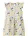 NAME IT Jurk pasteelgeel / pastellila / zwart / wit