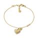 Emporio Armani EG3623710 Dames Armband 19cm - Goudkleurig